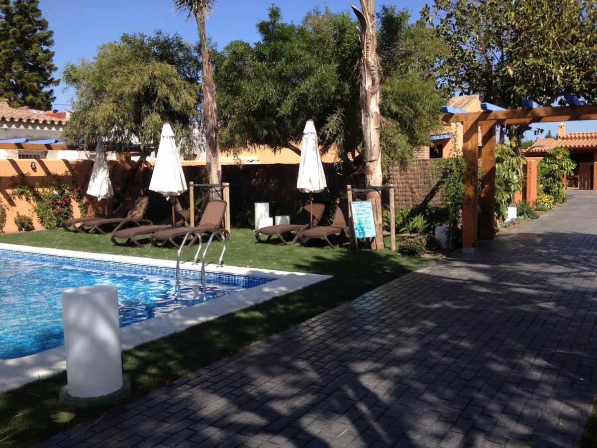 Casa Bungalows Con Jardin Privado Y Piscina Compa 카디스 외부 사진